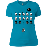 T-Shirts Turquoise / X-Small Dark Invaders Women's Premium T-Shirt