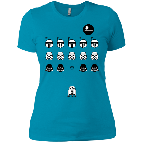 T-Shirts Turquoise / X-Small Dark Invaders Women's Premium T-Shirt
