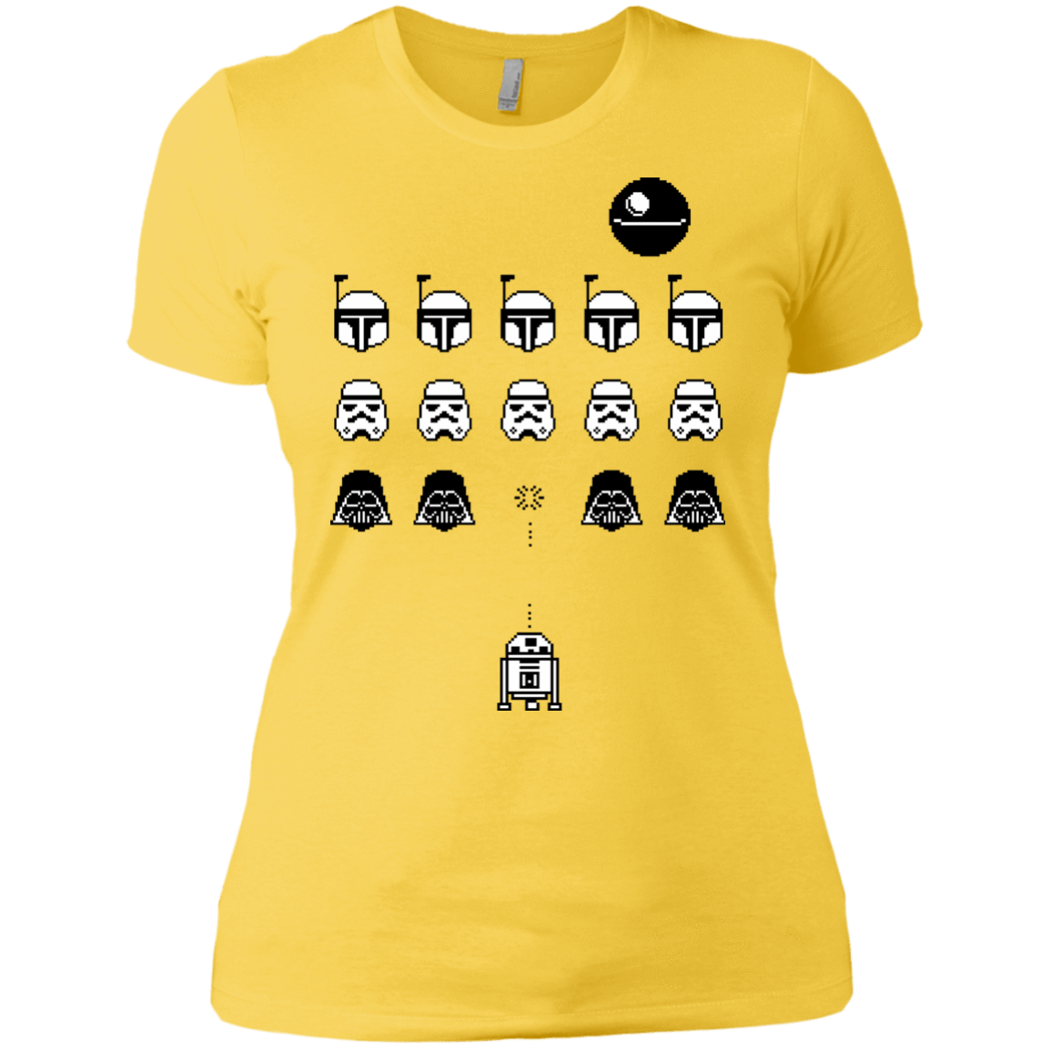 T-Shirts Vibrant Yellow / X-Small Dark Invaders Women's Premium T-Shirt