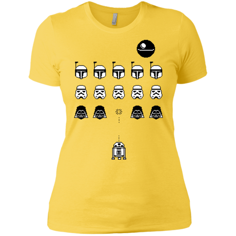 T-Shirts Vibrant Yellow / X-Small Dark Invaders Women's Premium T-Shirt