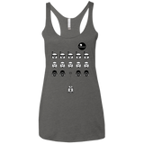 T-Shirts Premium Heather / X-Small Dark Invaders Women's Triblend Racerback Tank