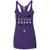 T-Shirts Purple / X-Small Dark Invaders Women's Triblend Racerback Tank
