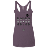 T-Shirts Vintage Purple / X-Small Dark Invaders Women's Triblend Racerback Tank