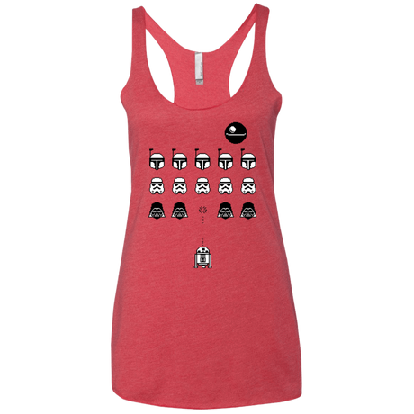 T-Shirts Vintage Red / X-Small Dark Invaders Women's Triblend Racerback Tank