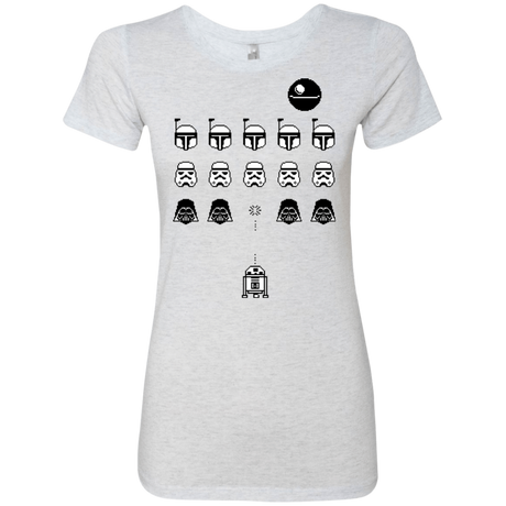 T-Shirts Heather White / Small Dark Invaders Women's Triblend T-Shirt