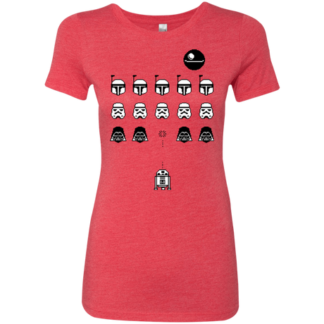 T-Shirts Vintage Red / Small Dark Invaders Women's Triblend T-Shirt