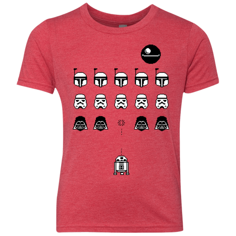 T-Shirts Vintage Red / YXS Dark Invaders Youth Triblend T-Shirt