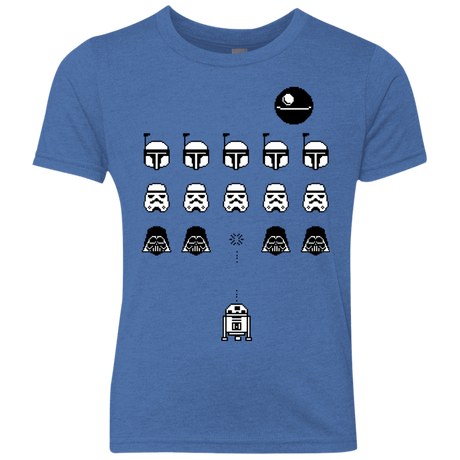 T-Shirts Vintage Royal / YXS Dark Invaders Youth Triblend T-Shirt
