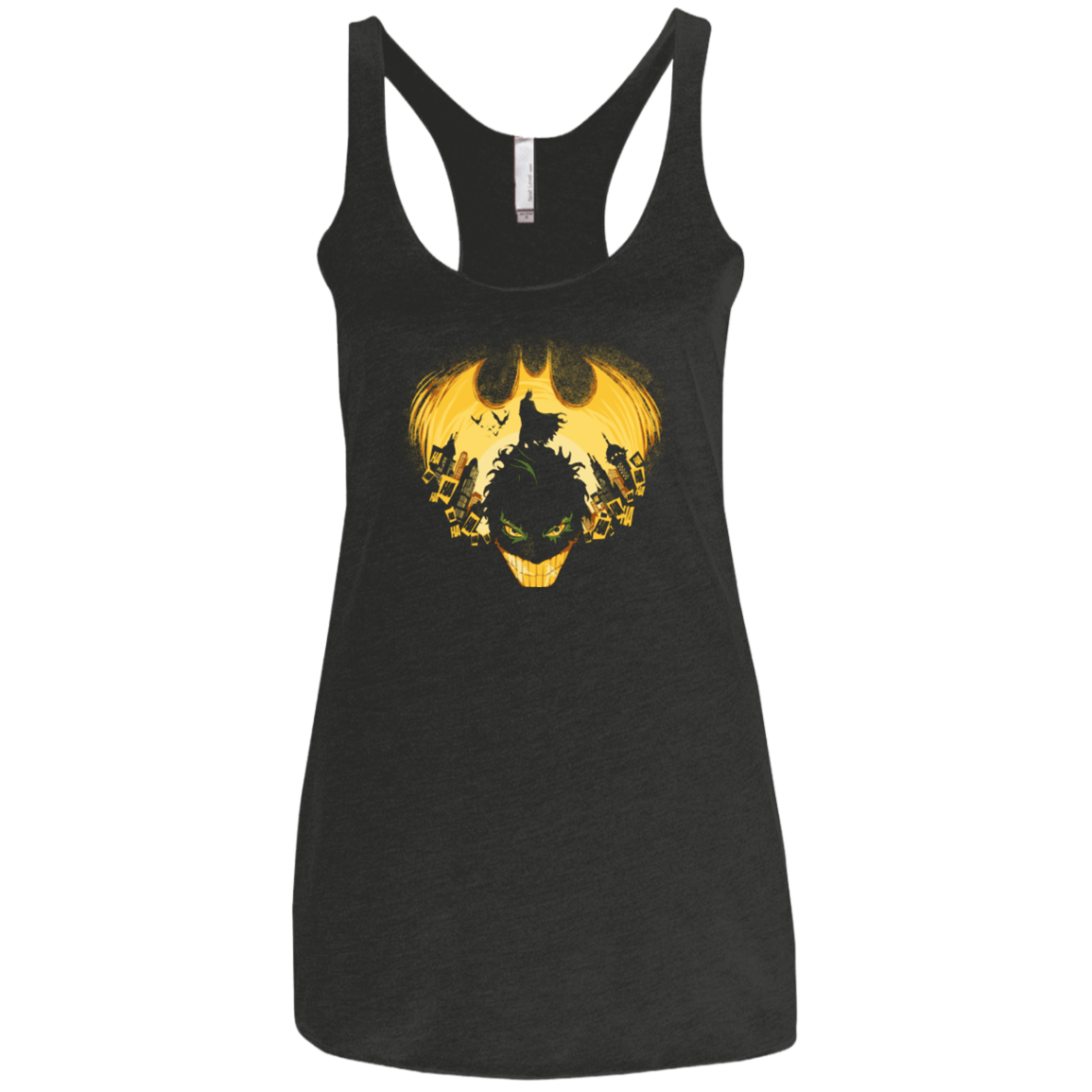 Dark Knightmare Women's Triblend Racerback Tank