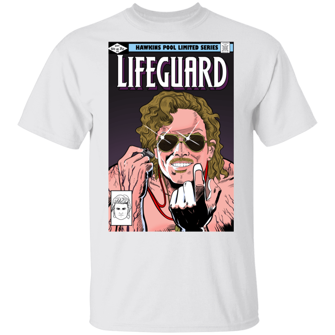 T-Shirts White / S Dark Lifeguard T-Shirt