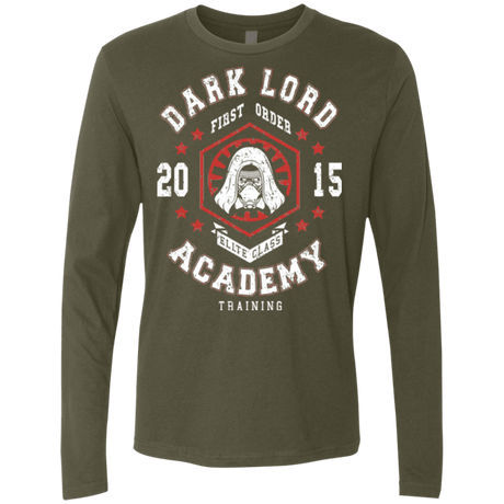 T-Shirts Military Green / Small Dark Lord Academy 15 Men's Premium Long Sleeve