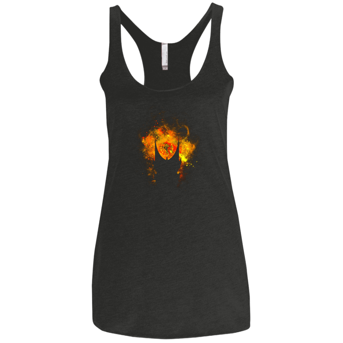 T-Shirts Vintage Black / X-Small DARK LORD ART Women's Triblend Racerback Tank