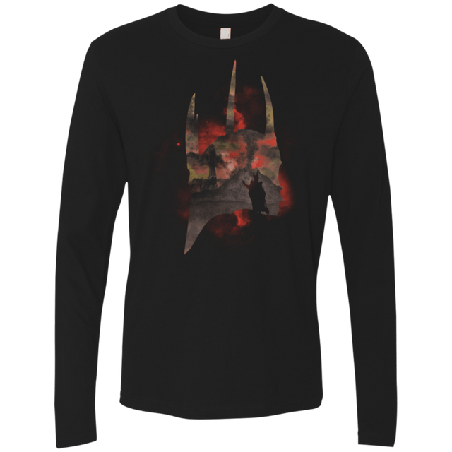 T-Shirts Black / Small Dark Lord Head Men's Premium Long Sleeve