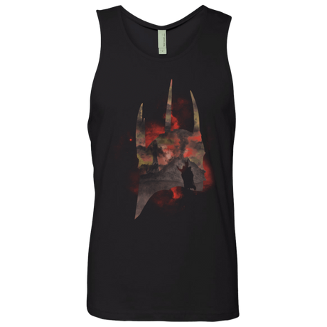 T-Shirts Black / Small Dark Lord Head Men's Premium Tank Top