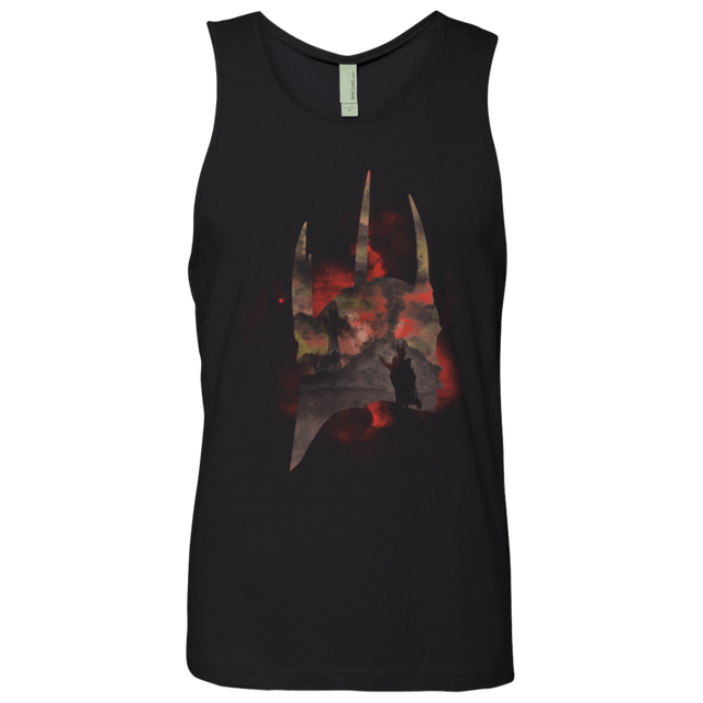 T-Shirts Black / Small Dark Lord Head Men's Premium Tank Top