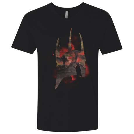 T-Shirts Black / X-Small Dark Lord Head Men's Premium V-Neck