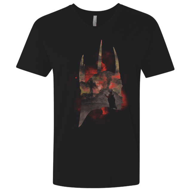 T-Shirts Black / X-Small Dark Lord Head Men's Premium V-Neck