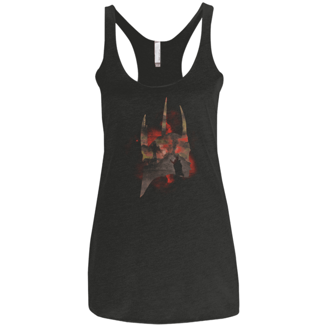 T-Shirts Vintage Black / X-Small Dark Lord Head Women's Triblend Racerback Tank