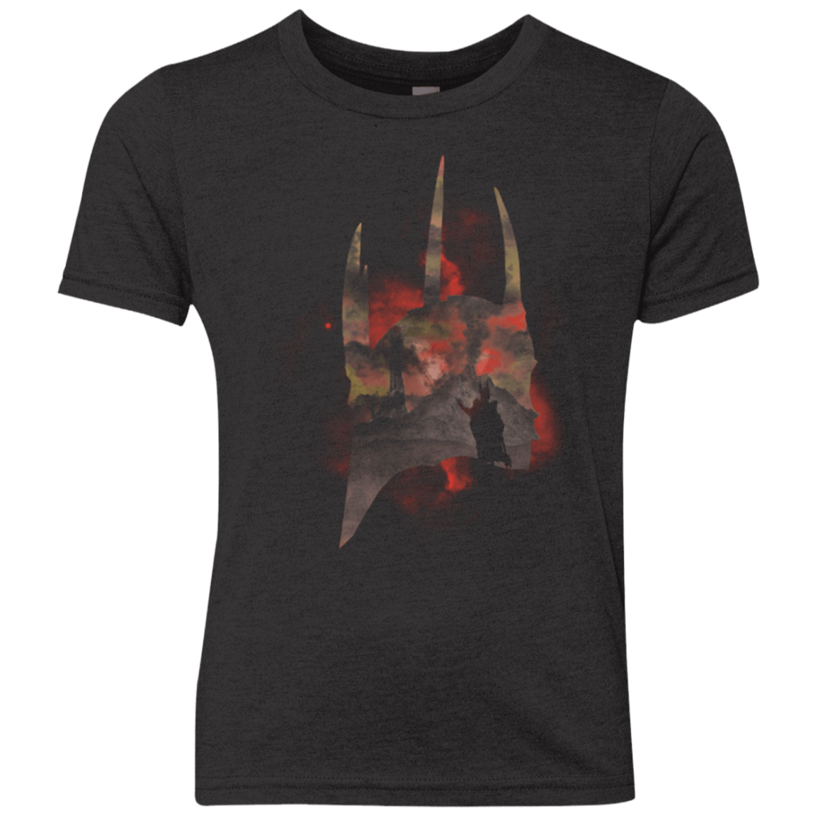 T-Shirts Vintage Black / YXS Dark Lord Head Youth Triblend T-Shirt