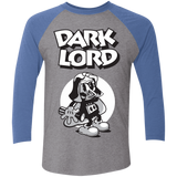 T-Shirts Premium Heather/ Vintage Royal / X-Small Dark Lord Men's Triblend 3/4 Sleeve