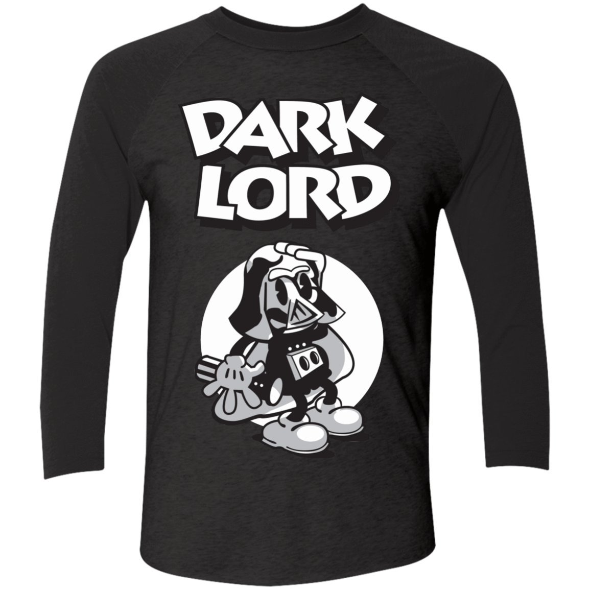 T-Shirts Vintage Black/Vintage Black / X-Small Dark Lord Men's Triblend 3/4 Sleeve
