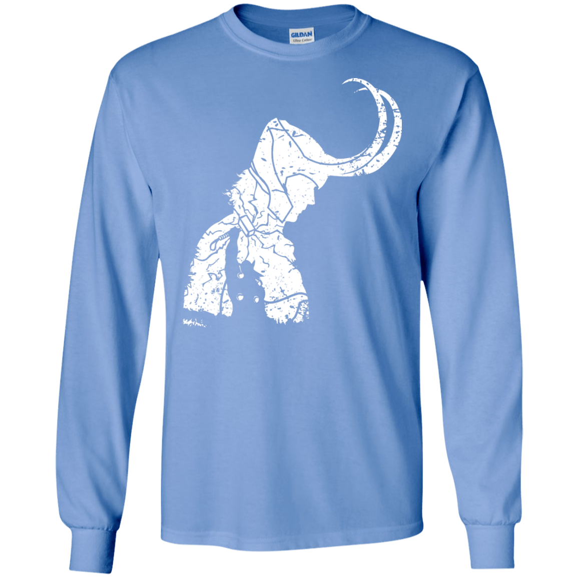 T-Shirts Carolina Blue / S Dark Lord Shadow Men's Long Sleeve T-Shirt