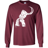 T-Shirts Maroon / S Dark Lord Shadow Men's Long Sleeve T-Shirt