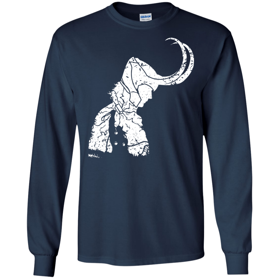 T-Shirts Navy / S Dark Lord Shadow Men's Long Sleeve T-Shirt