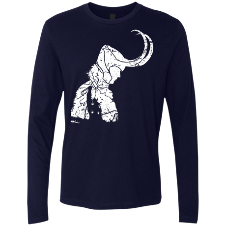 T-Shirts Midnight Navy / S Dark Lord Shadow Men's Premium Long Sleeve