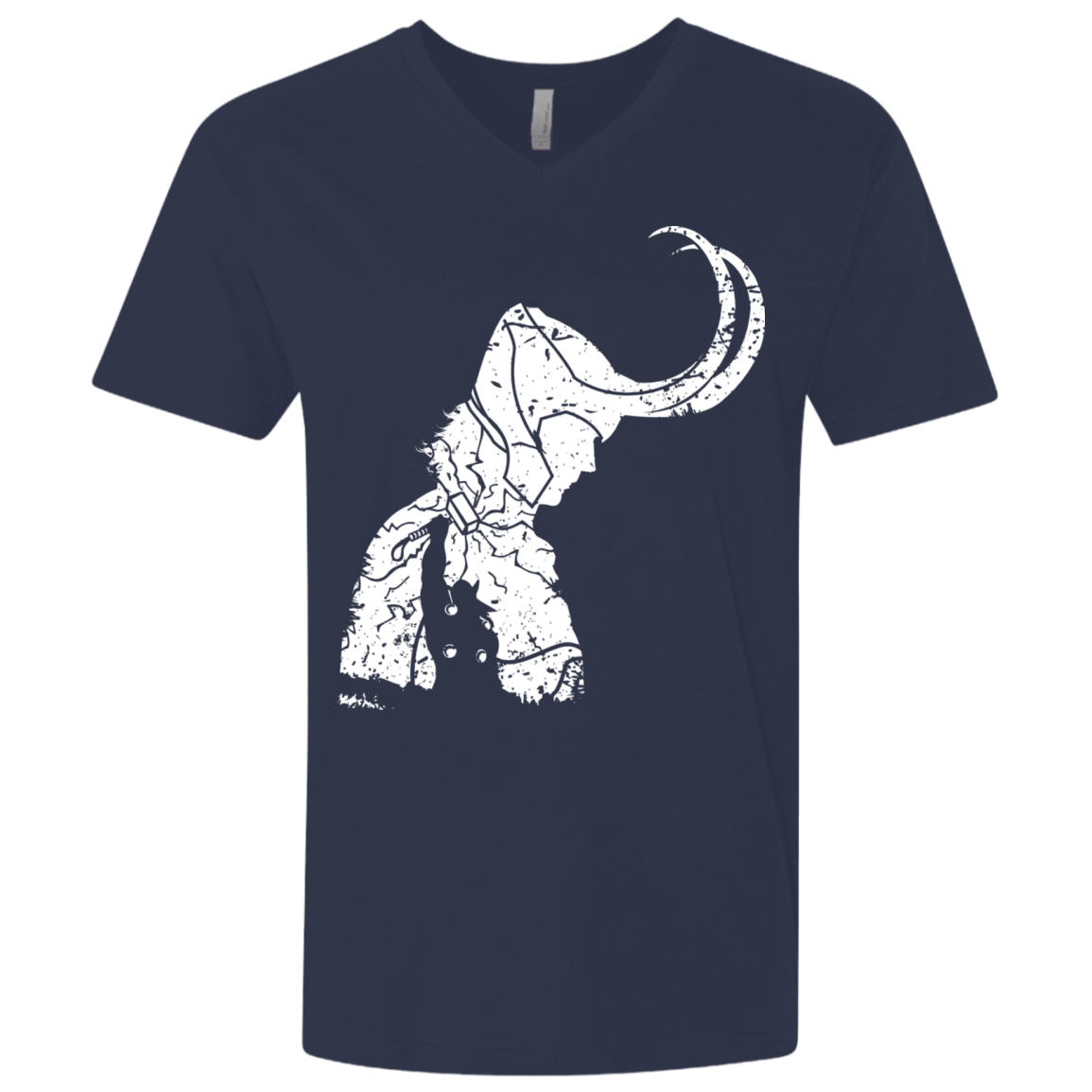 T-Shirts Midnight Navy / X-Small Dark Lord Shadow Men's Premium V-Neck