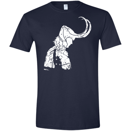 T-Shirts Navy / X-Small Dark Lord Shadow Men's Semi-Fitted Softstyle