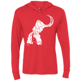 T-Shirts Vintage Red / X-Small Dark Lord Shadow Triblend Long Sleeve Hoodie Tee