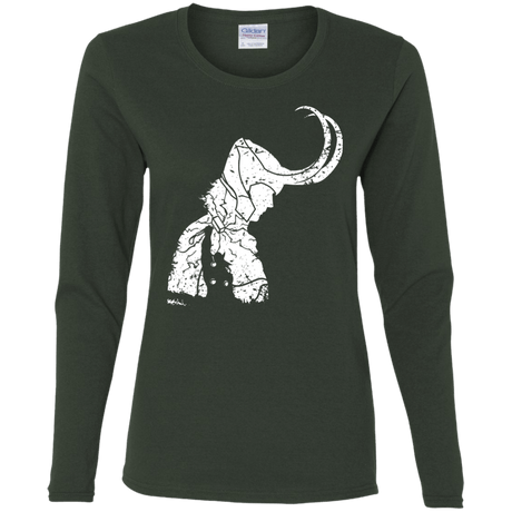 T-Shirts Forest / S Dark Lord Shadow Women's Long Sleeve T-Shirt