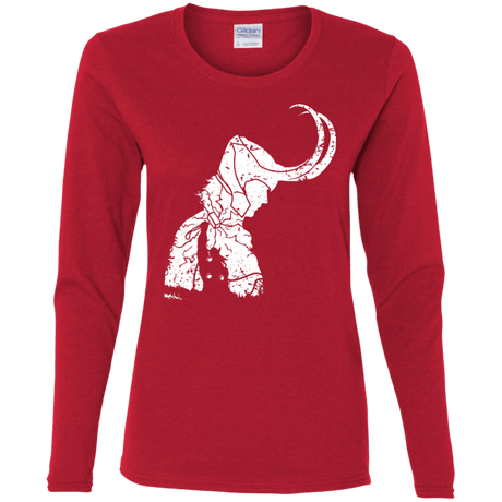 T-Shirts Red / S Dark Lord Shadow Women's Long Sleeve T-Shirt