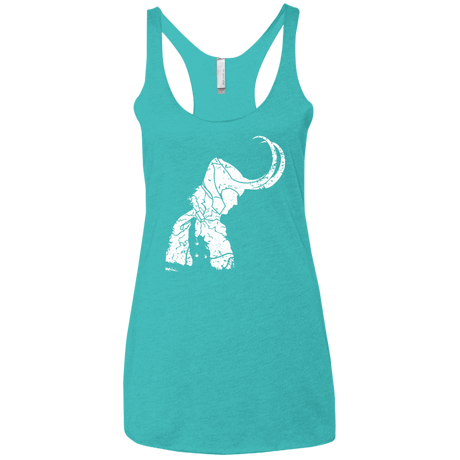T-Shirts Tahiti Blue / X-Small Dark Lord Shadow Women's Triblend Racerback Tank