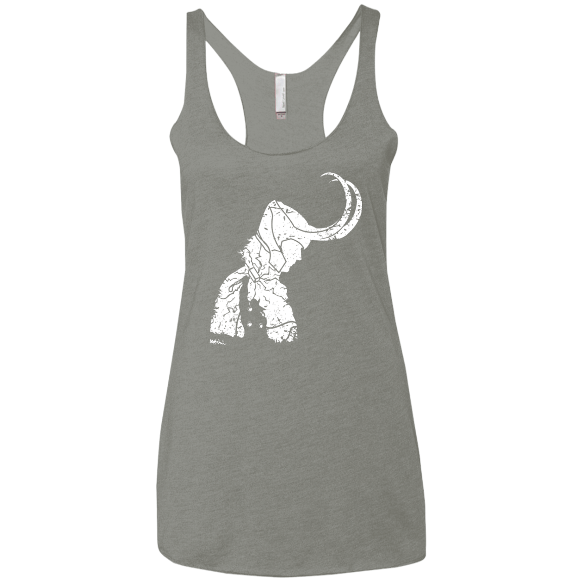 T-Shirts Venetian Grey / X-Small Dark Lord Shadow Women's Triblend Racerback Tank