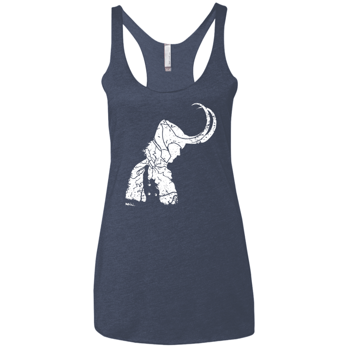 T-Shirts Vintage Navy / X-Small Dark Lord Shadow Women's Triblend Racerback Tank
