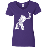 T-Shirts Purple / S Dark Lord Shadow Women's V-Neck T-Shirt