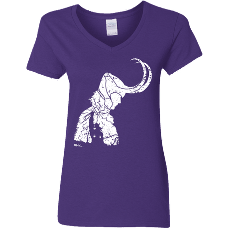 T-Shirts Purple / S Dark Lord Shadow Women's V-Neck T-Shirt