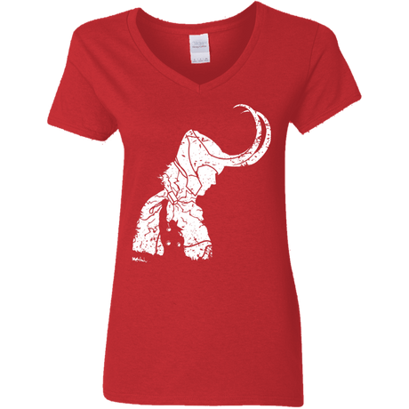 T-Shirts Red / S Dark Lord Shadow Women's V-Neck T-Shirt