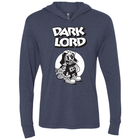 T-Shirts Vintage Navy / X-Small Dark Lord Triblend Long Sleeve Hoodie Tee