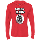 T-Shirts Vintage Red / X-Small Dark Lord Triblend Long Sleeve Hoodie Tee