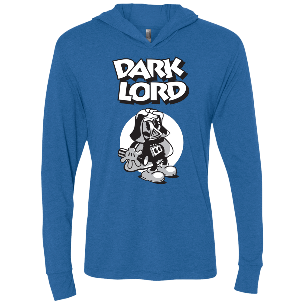 T-Shirts Vintage Royal / X-Small Dark Lord Triblend Long Sleeve Hoodie Tee