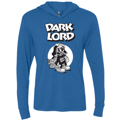 T-Shirts Vintage Royal / X-Small Dark Lord Triblend Long Sleeve Hoodie Tee