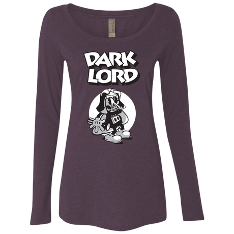 T-Shirts Vintage Purple / Small Dark Lord Women's Triblend Long Sleeve Shirt