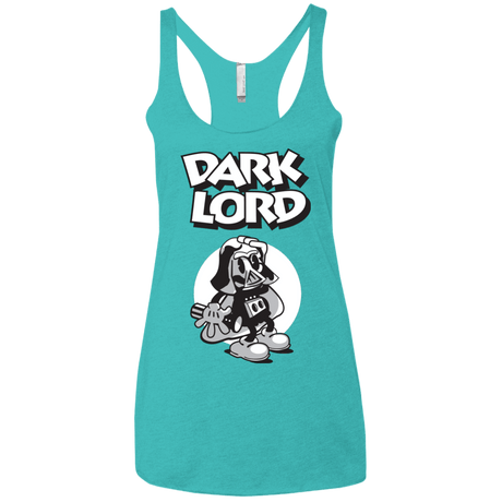 T-Shirts Tahiti Blue / X-Small Dark Lord Women's Triblend Racerback Tank