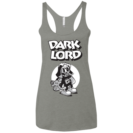 T-Shirts Venetian Grey / X-Small Dark Lord Women's Triblend Racerback Tank