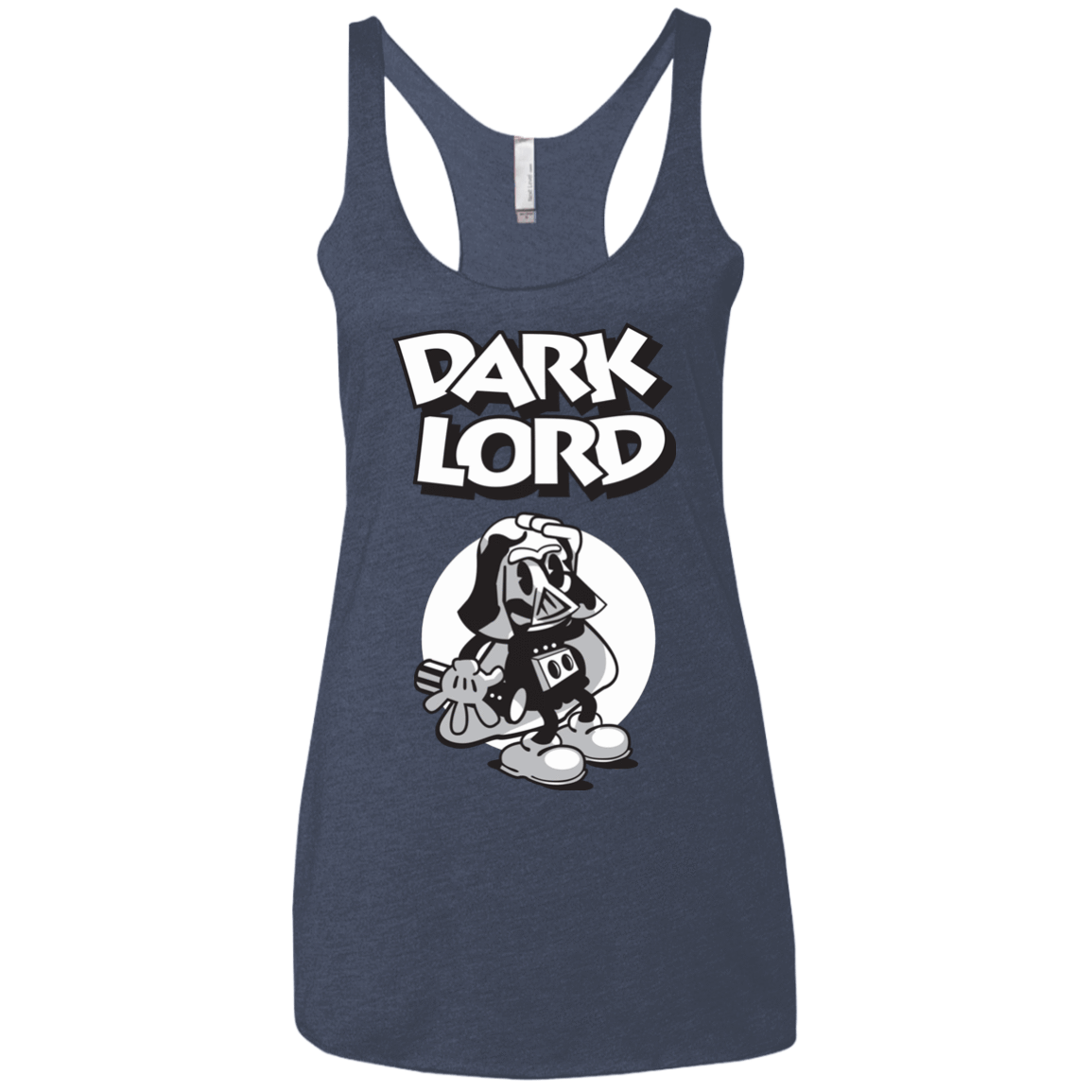 T-Shirts Vintage Navy / X-Small Dark Lord Women's Triblend Racerback Tank