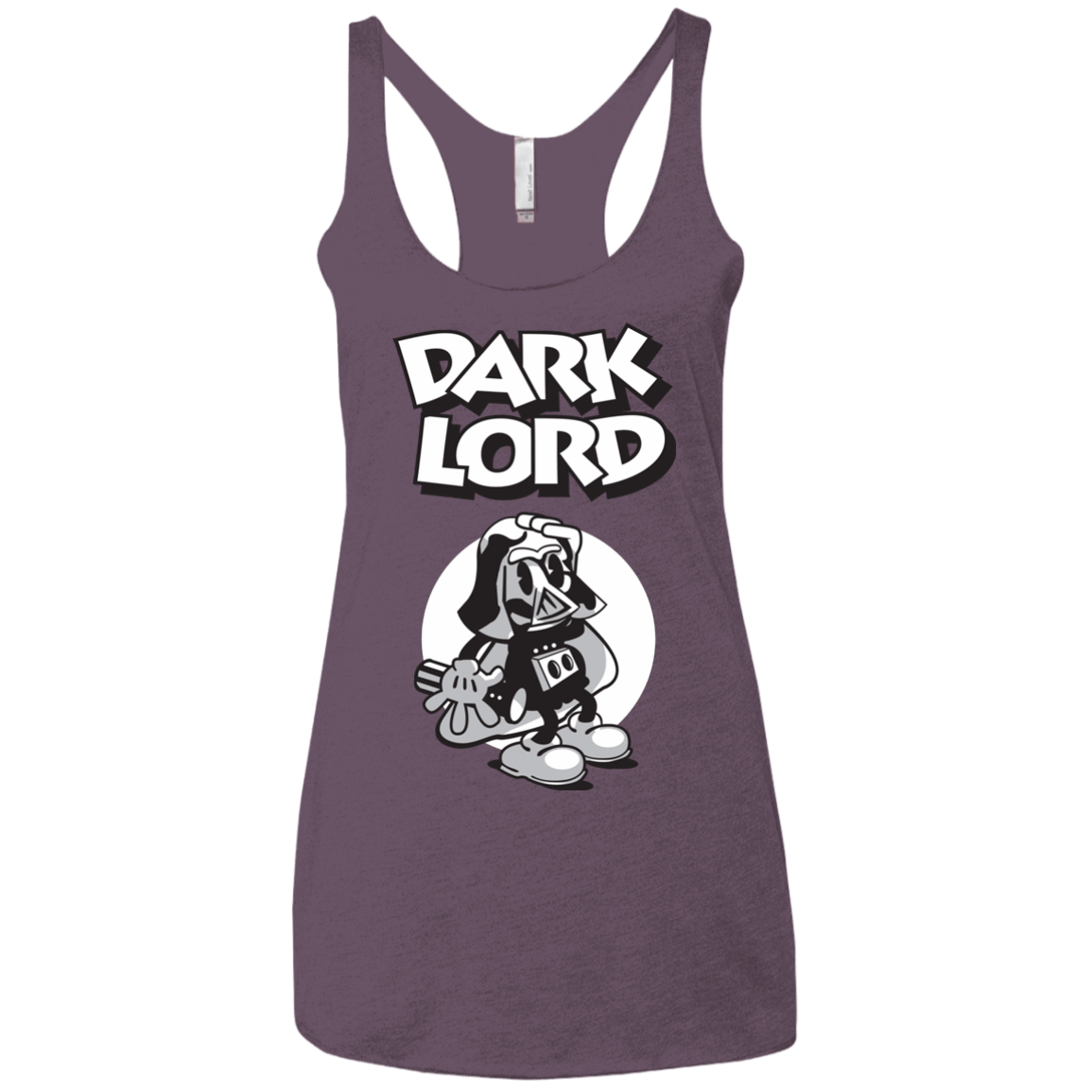 T-Shirts Vintage Purple / X-Small Dark Lord Women's Triblend Racerback Tank