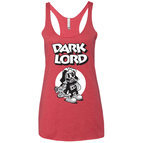 T-Shirts Vintage Red / X-Small Dark Lord Women's Triblend Racerback Tank